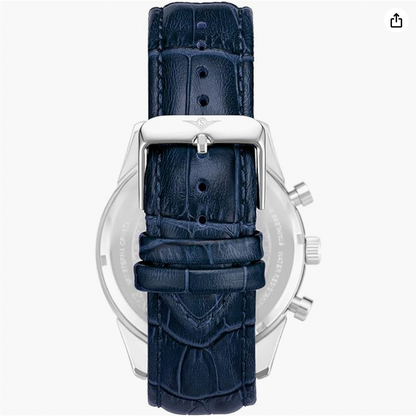 Blue Leadman Strap Watch